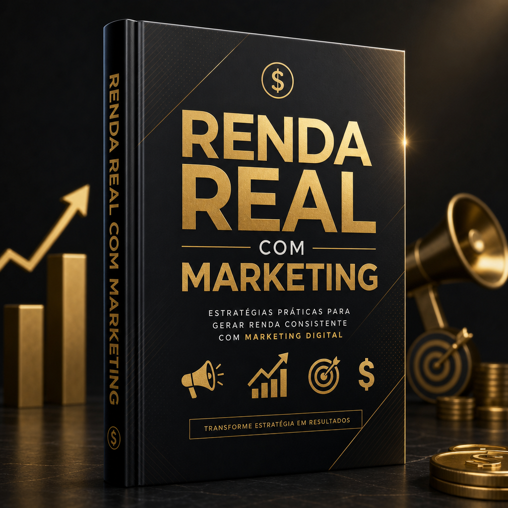 Capa do e-book Renda Real com Marketing